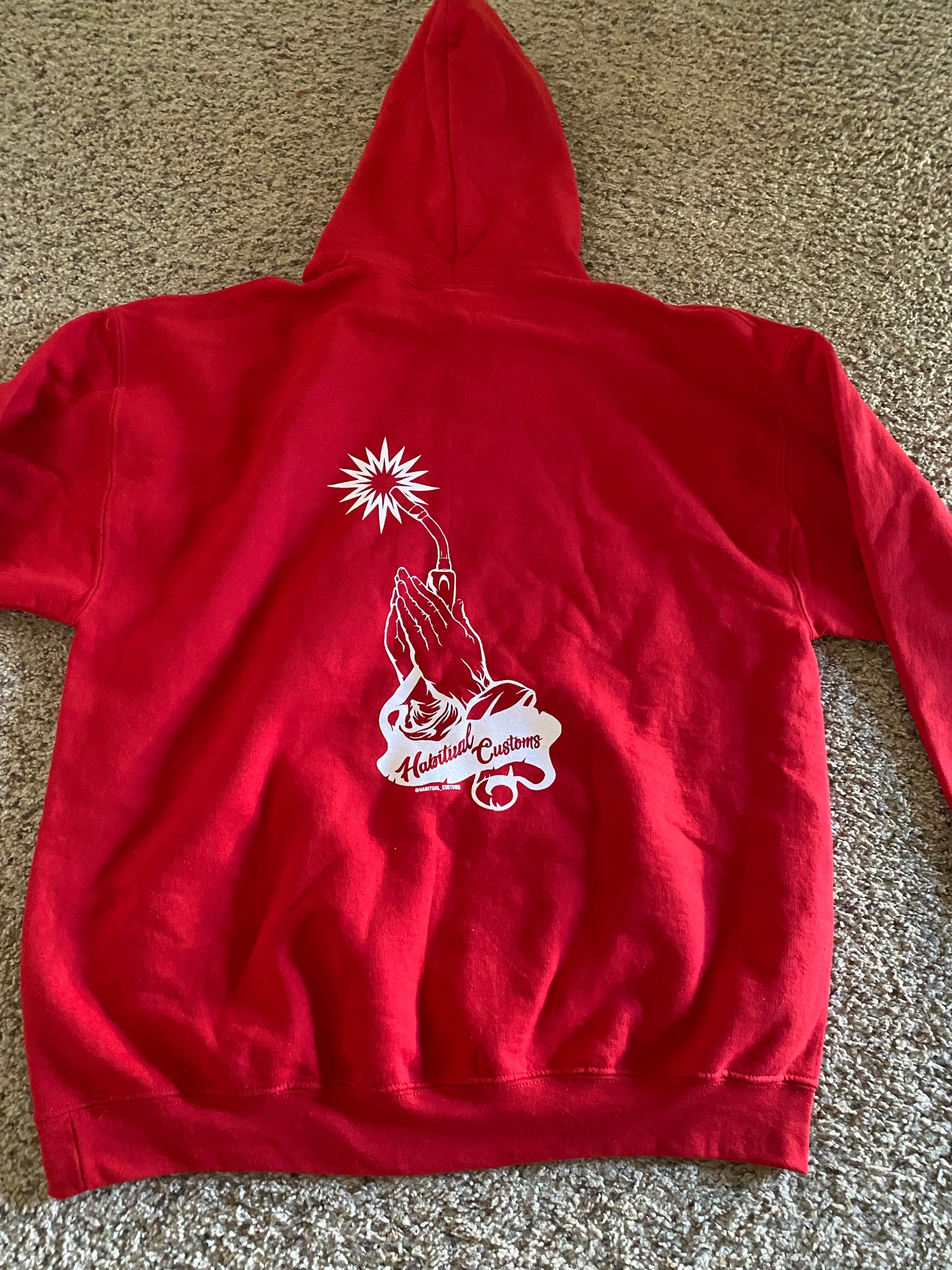 Faith in the Craft – Praying Hands Welding Hoodie